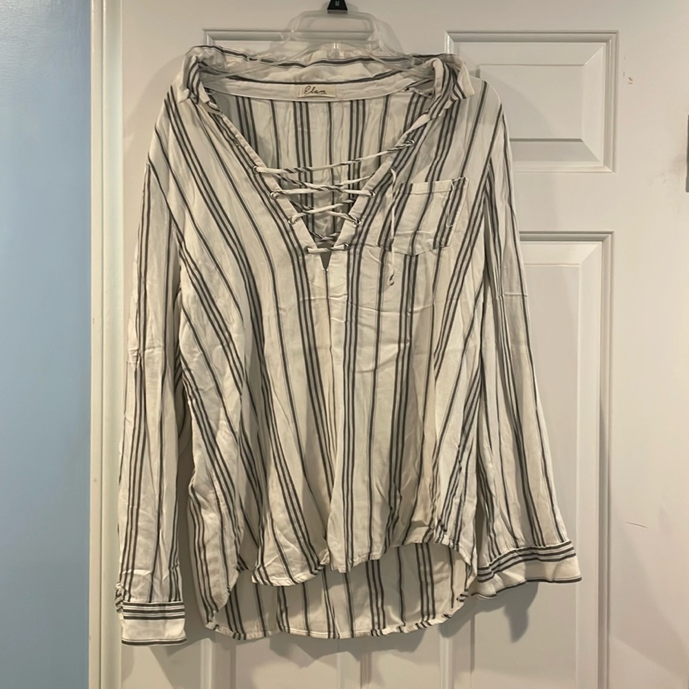White and Gray shirt